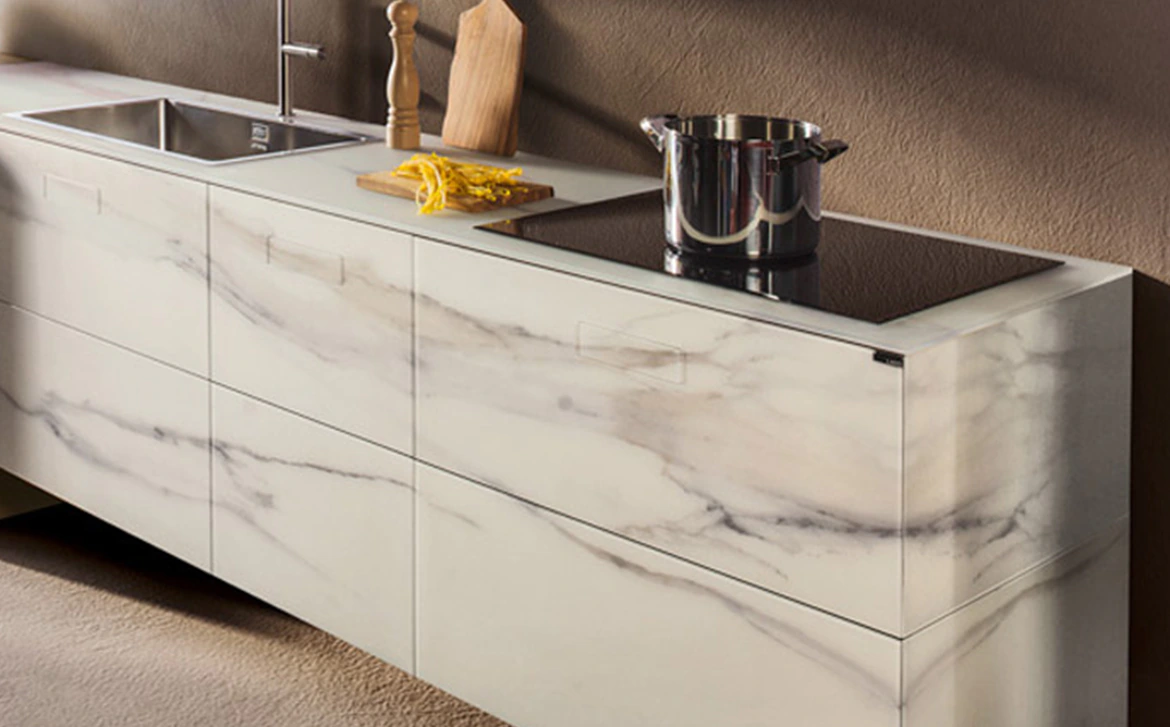 Cucina 36e8 Marble XGlass